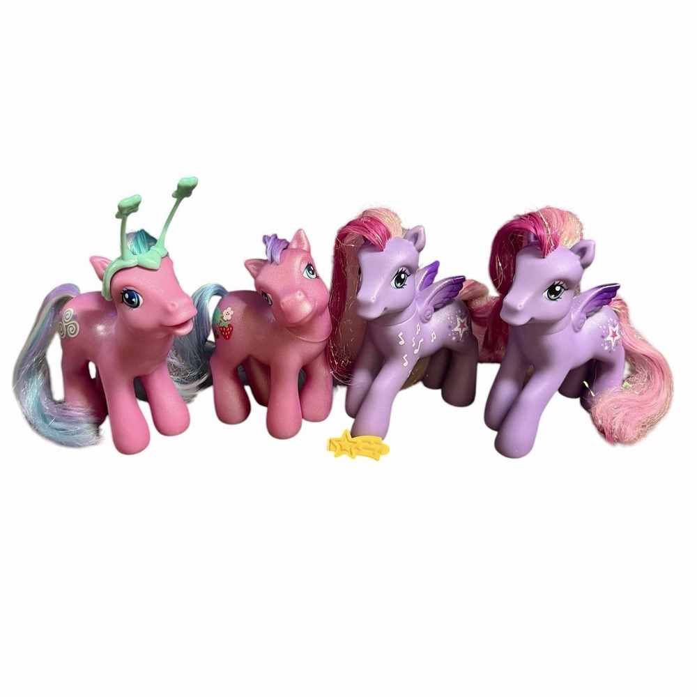 My Little Pony G3 lot Toola Roola, Sweetberry & Starsong (2 Variations) Hasbro